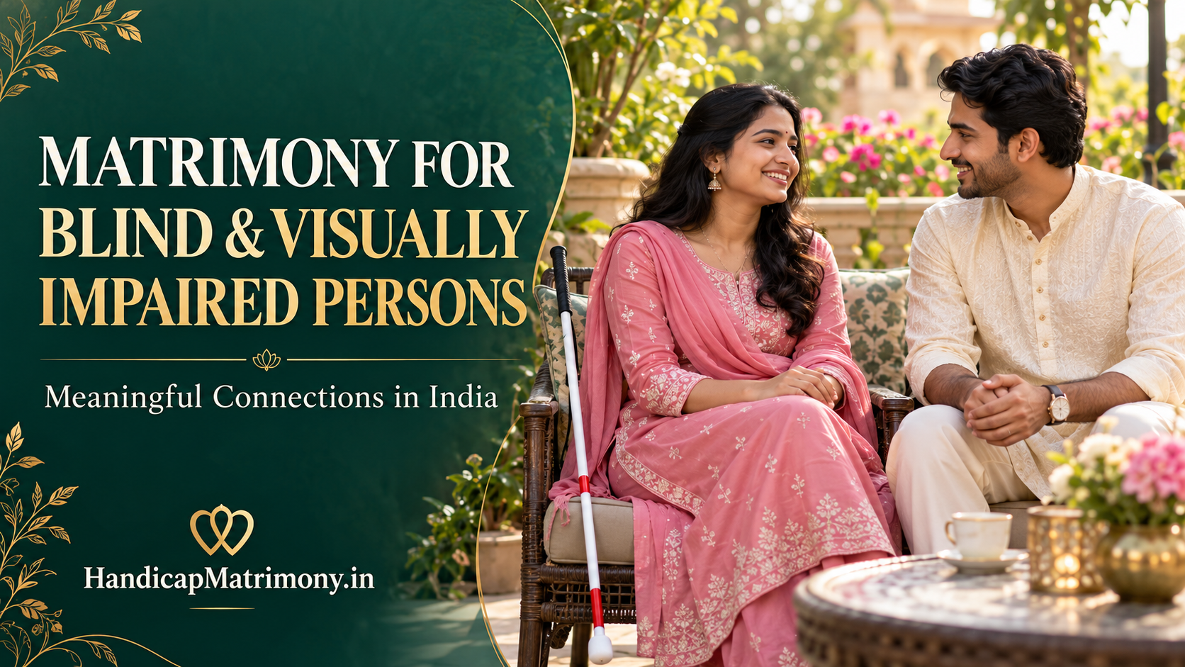 Matrimony for Visually Impaired / Blind Persons in India