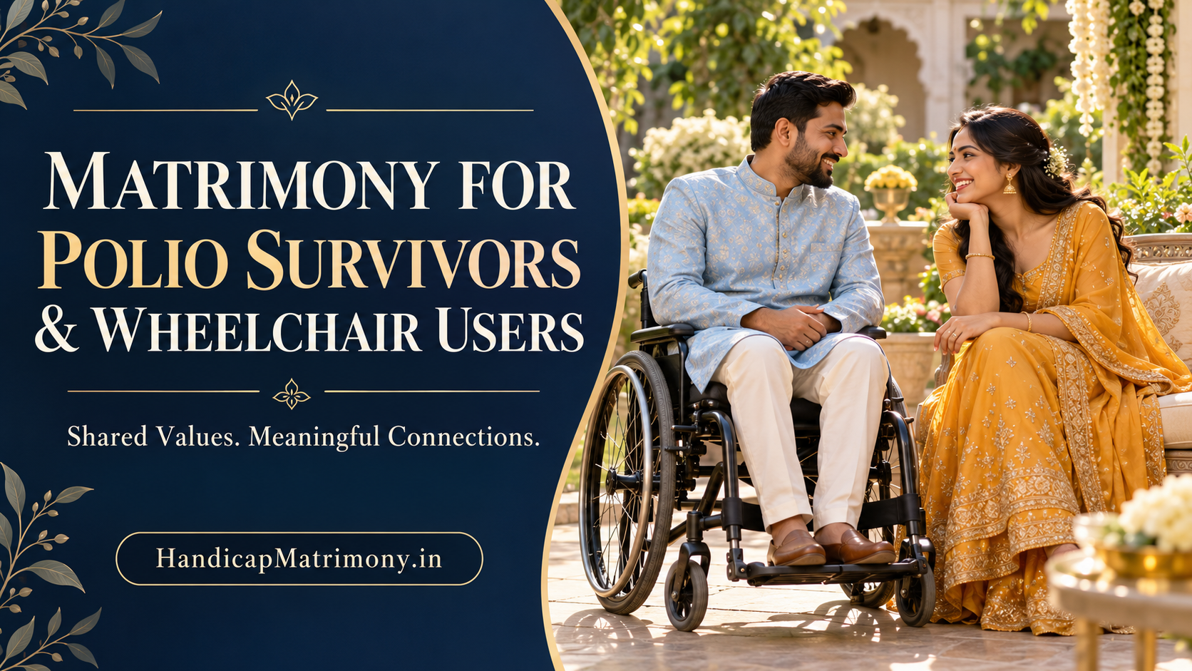 Matrimony for Polio Survivors and Wheelchair Users