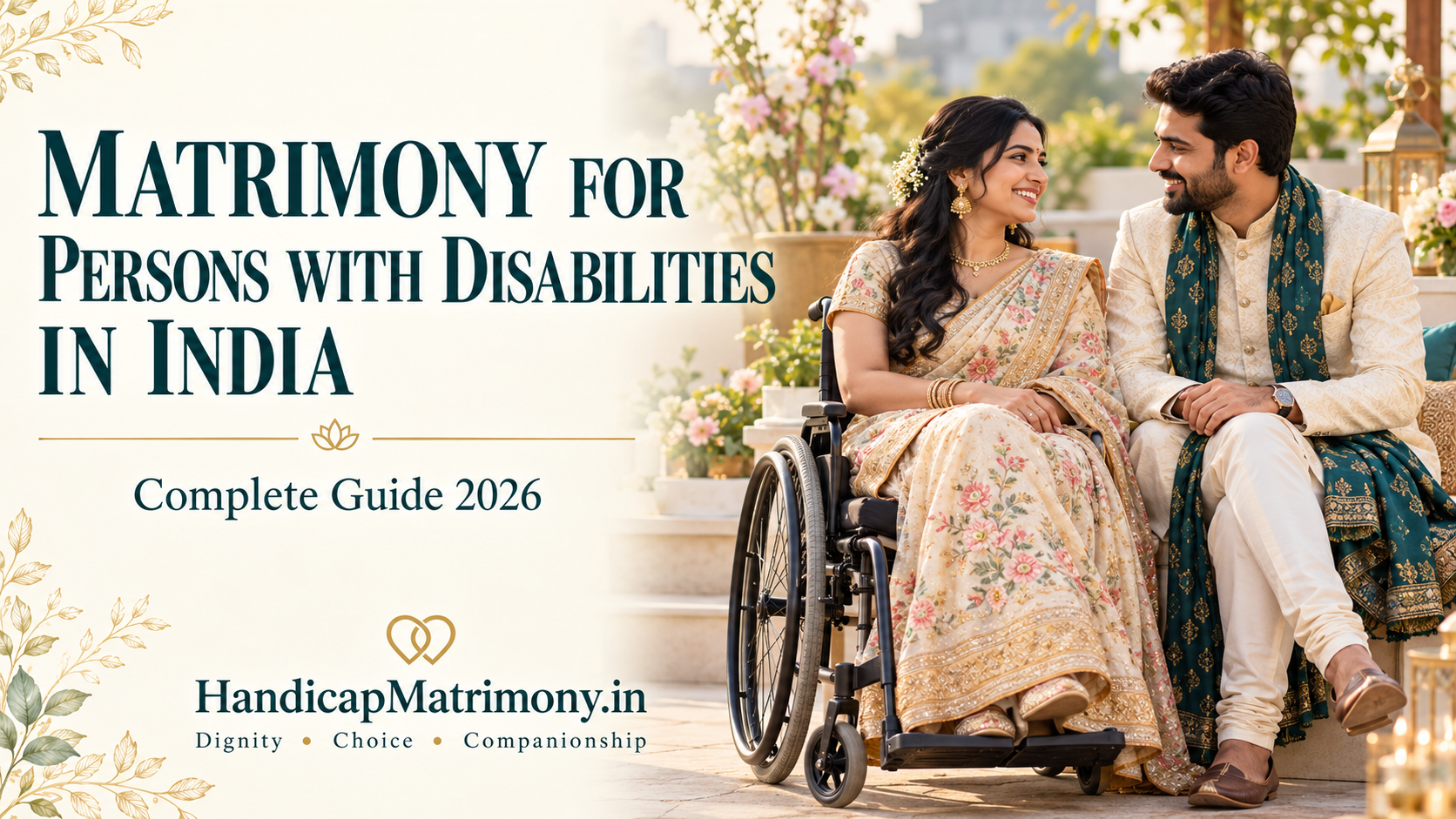 Matrimony for Disabled Persons in India: Complete Guide 2026